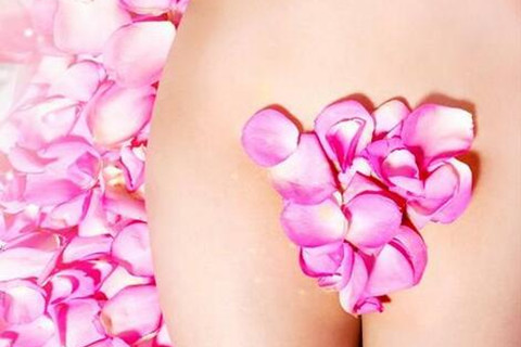 The picture shows a woman’s private part
